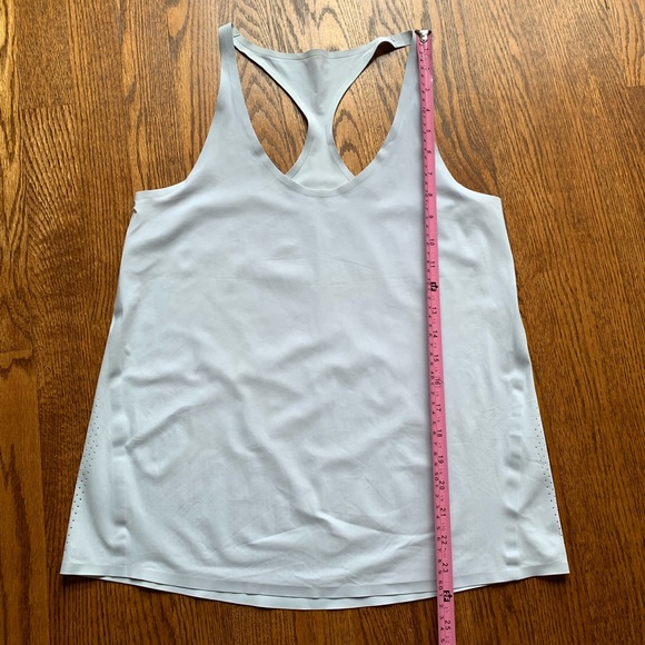 ADAY Dream Harder Racerback Tank, ‘Cloud’ off-white, size XS - Picture 6 of 11